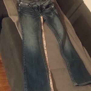 Miss Me Dark Blue Flare Jeans